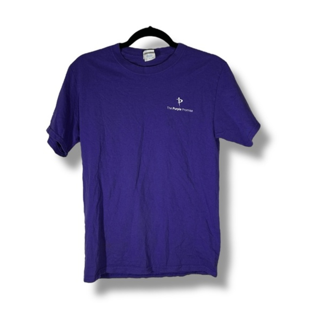 Port & Company Purple Promise Purple Tshirt Size Small - “Sarai”